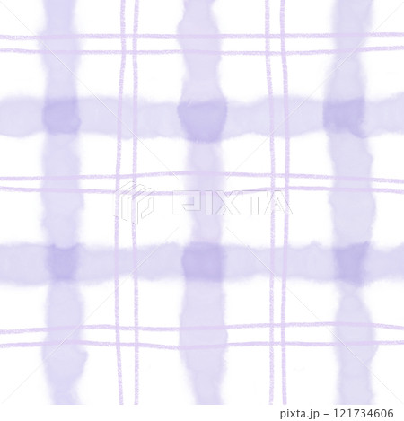 Purple Plaid Gingham Hand Drawn Background Pattern Overlay Purple Plaid Gingham Hand Drawn Background Pattern Overlay 121734606