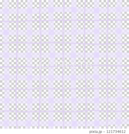 Purple Plaid Gingham Hand Drawn Background Pattern Overlay 121734612