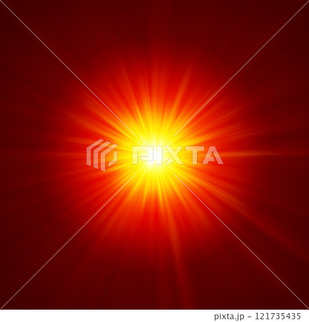 赤い放射光 121735435