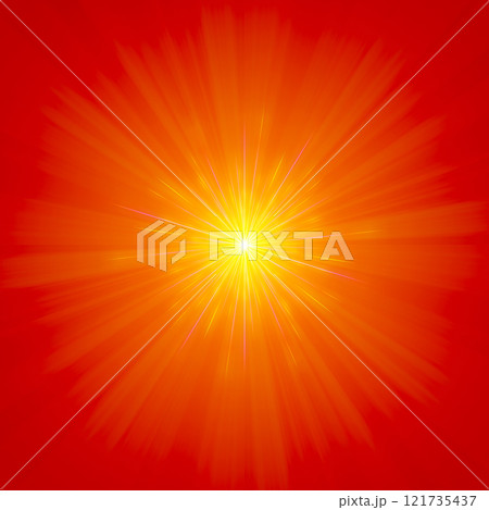 赤い放射光 121735437