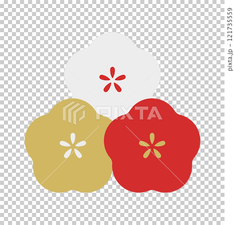 Simple plum illustration 121735559