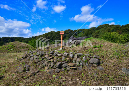 薄根川河岸段丘上に位置する奈良古墳群　4号古墳　沼田市　　 121735826
