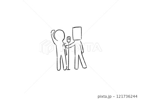 漫才でツッコミをする人 121736244