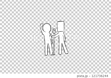 漫才でツッコミをする人 121736244