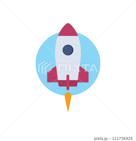 Rocket  logo icon 121736928