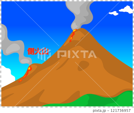 Side volcano 121736957