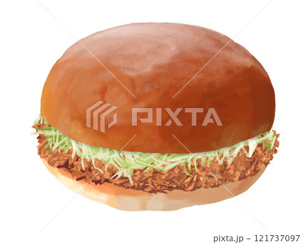 ロースカツバーガー ロースカツバーガー 121737097