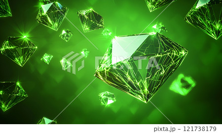abstract background with 3d shapes abstract background with 3d shapes 121738179