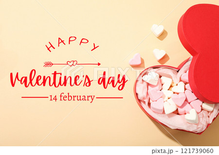 Valentine's Day, poster for the holiday of lovers. Valentine's Day, poster for the holiday of lovers. 121739060