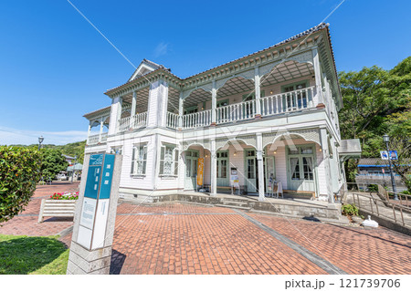 熊本県宇城市　世界遺産の三角西港浦島屋 121739706