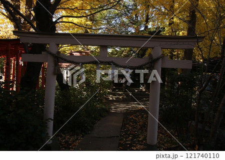 近所の神社を歩いた 121740110