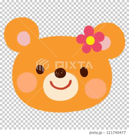 かわいい くま ポップ キャラクター かわいい くま ポップ キャラクター 121740477