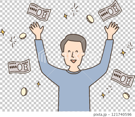 Money making men monochromatic Money making men monochromatic 121740596
