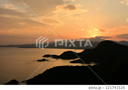 日向岬の夕暮れ 日向岬の夕暮れ 121741528