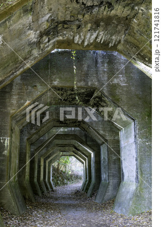 廃線跡や廃墟好きの方におすすめの熊延鉄道遺構　八角トンネル（熊本県美里町） 121741816