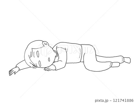 何もやる気が起きない男性 何もやる気が起きない男性 121741886