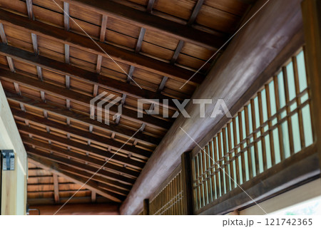 縁側天井、日本家屋 121742365