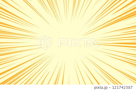 背景素材,集中線,漫画,効果線の壁紙,放射状,スピード感,無料素材 121742387