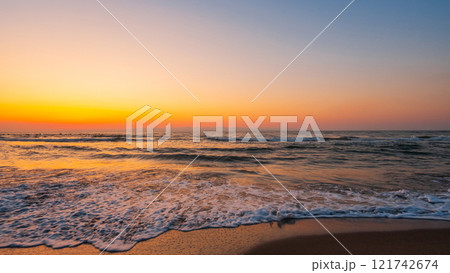 夕暮れの海 夕暮れの海 121742674