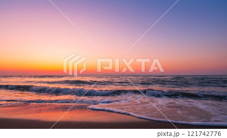 夕暮れの海 夕暮れの海 121742776
