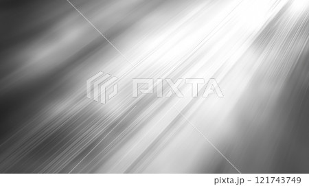 モノクロの光のような抽象的背景 121743749