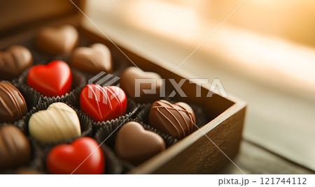 バレンタインデーのチョコレート 121744112