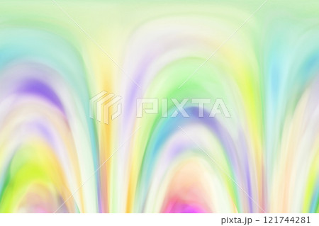 抽象背景素材、カラーマジック、カラフル、光の背景イメージ 、グラデーション、 121744281