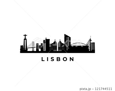 Vector Lisbon skyline.  121744511