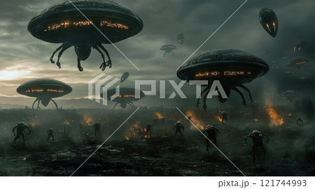 宇宙人の侵略 121744993
