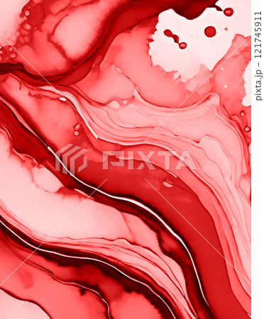 カラフルな絵の具の背景 121745911