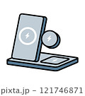 3in1充電器のイラスト 121746871