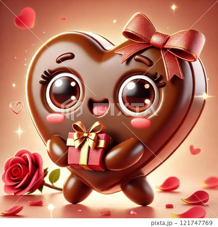 バレンタインチョコレート バレンタインチョコレート 121747769