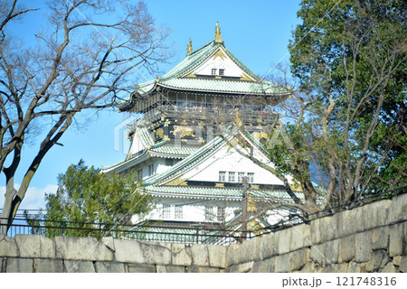 大阪城 大阪城 121748316