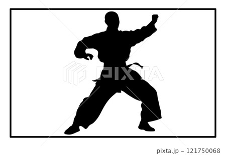 kungfu wushu tai chi silhouettes, Tai Chi Chuan man silhouette kungfu wushu tai chi silhouettes, Tai Chi Chuan man silhouette 121750068