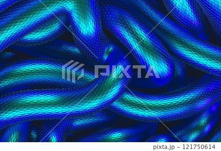 Abstract snake skin texture background with...のイラスト素材 [121750614] - PIXTA