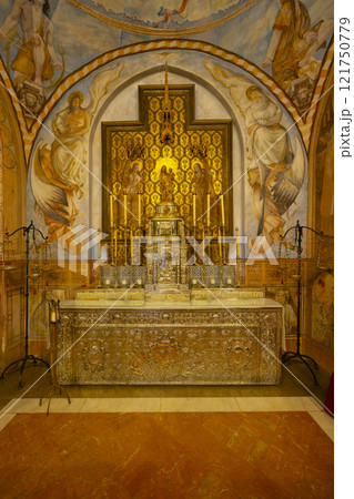 Monasterio de Santa Maria de la Rabida, Palos de la Frontera, Province of Huelva, Andalusia, Spain 121750779