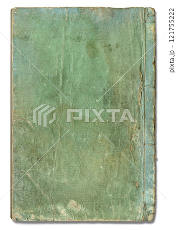 江戸時代の和綴じ本、四つ目綴じの冊子 121755222