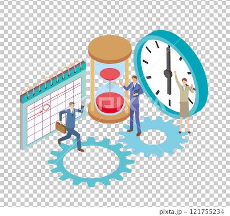 時間管理的形像說明 121755234