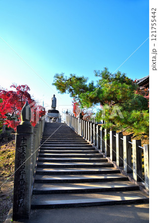《愛知県》秋の犬山市寂光院の紅葉 121755442