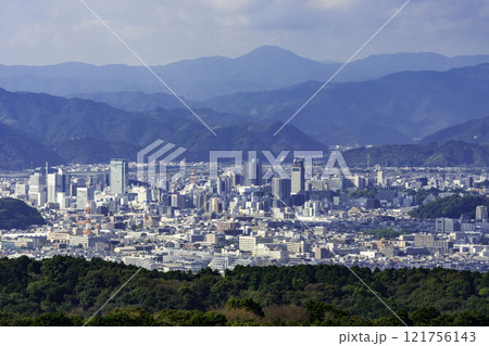静岡 日本平からの静岡市中心部 静岡県静岡市 静岡 日本平からの静岡市中心部 静岡県静岡市 121756143