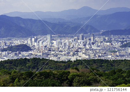 静岡 日本平からの静岡市中心部 静岡県静岡市 静岡 日本平からの静岡市中心部 静岡県静岡市 121756144