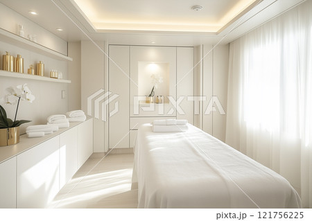 エステサロンのオシャレな内装。美容イメージ 121756225