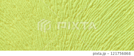 Texture light green woolen textile background from soft wool material, macro. Structure fluffy olive fabric 121756868