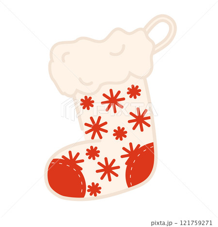 Christmas stockings vector set isolated from background. Various traditional colorful and ornate holiday stockings or socks collection. Cartoon New Year design illustrations. Christmas stockings vector set isolated from background. Various traditional colorful and ornate holiday stockings or socks collection. Cartoon New Year design illustrations. 121759271