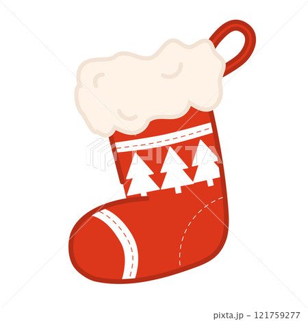 Christmas stockings vector set isolated from background. Various traditional colorful and ornate holiday stockings or socks collection. Cartoon New Year design illustrations. Christmas stockings vector set isolated from background. Various traditional colorful and ornate holiday stockings or socks collection. Cartoon New Year design illustrations. 121759277