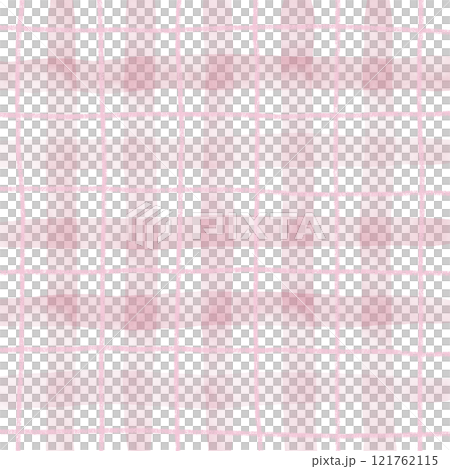 Pink Plaid Gingham Hand Drawn Background Pattern Overlay 121762115