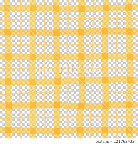 Orange Plaid Gingham Hand Drawn Background Pattern Overlay Orange Plaid Gingham Hand Drawn Background Pattern Overlay 121762432
