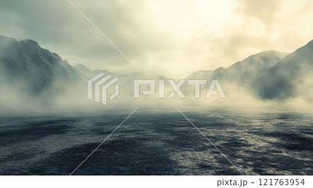 Smoke black ground fog cloud floor mist background Smoke black ground fog cloud floor mist background 121763954