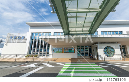 熊本県天草市 晴天の天草空港 熊本県天草市 晴天の天草空港 121765106