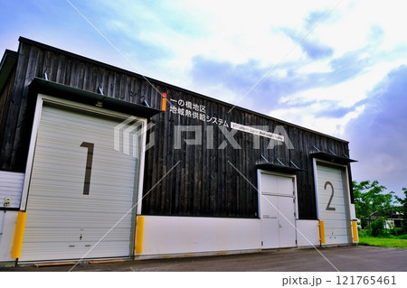 北海道下川町一の橋地区地域熱供給施設の景観 121765461